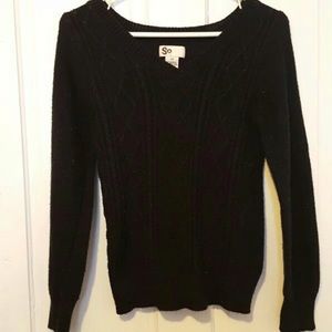 Black sweater